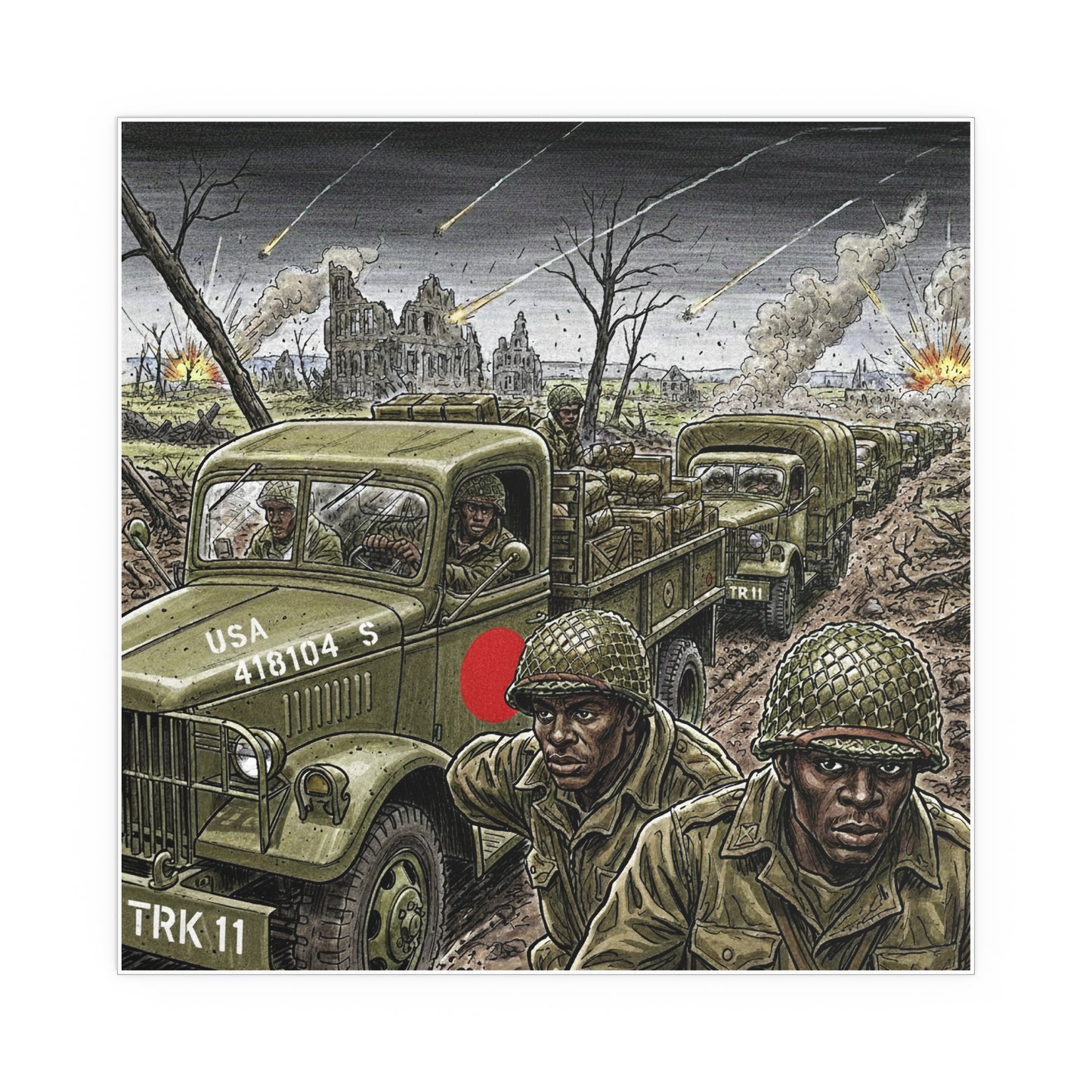 Indoor and Outdoor Silk Posters - RedBall Express w RB
