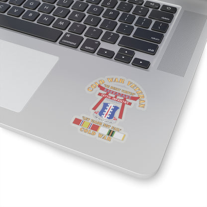 Kiss-Cut Stickers - Army - Cold War Veteran - 187th Infantry Regiment - Torii, Rakkasans, Let Valor Not Fail, English, Latin w COLD SVC
