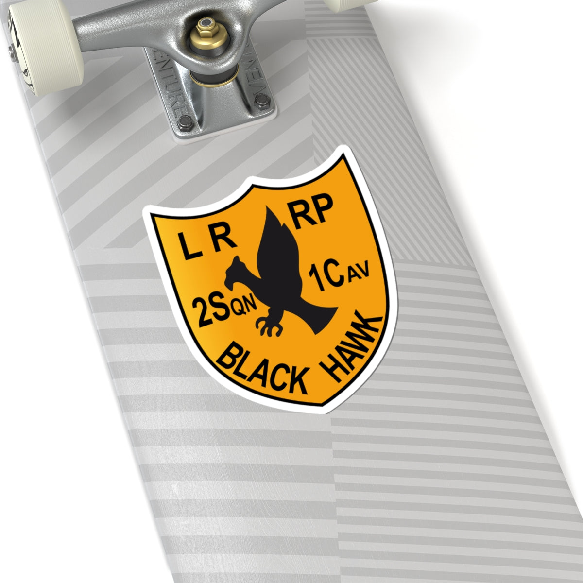 Kiss-Cut Stickers - Army - 2nd Squadron, 1st Cav Regt  LRRP - Black Hawk