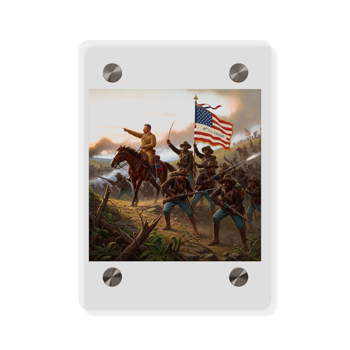 Acrylic Wall Art Panel - Charge up JanJuan Hill