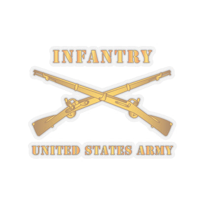 Kiss-Cut Stickers - Army - Infantry - Branch - US Army