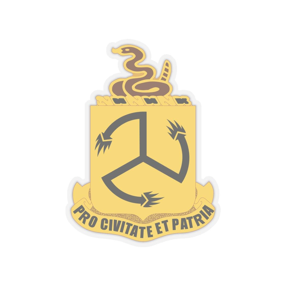 Kiss-Cut Stickers - 200th Infantry Regiment - DUI wo Txt