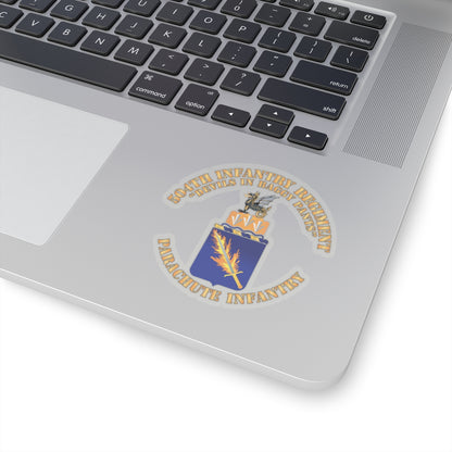 Kiss-Cut Stickers - Army - COA - 504th Infantry Regiment