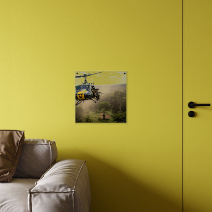 Acrylic Wall Art Panel - 1st Cavalry Division - Air Assault - Vietnam