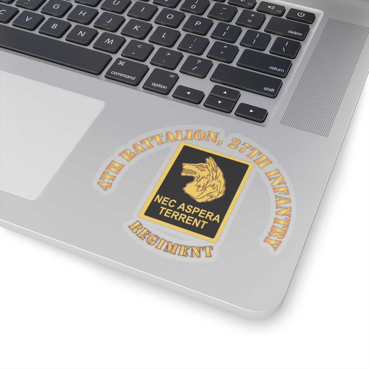 Kiss-Cut Stickers - Army - 4th Battalion 27th Infantry w DUI
