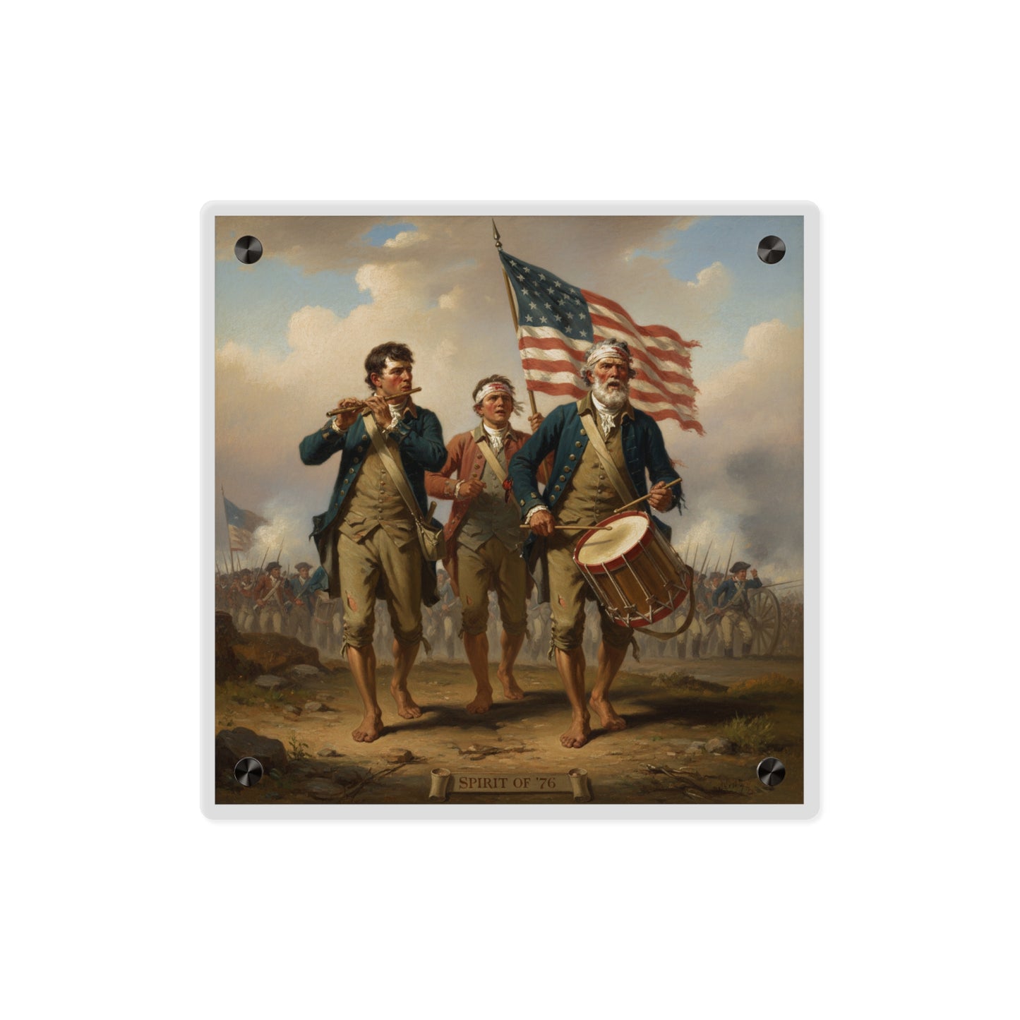 Acrylic Wall Art Panel - Spirit of 76