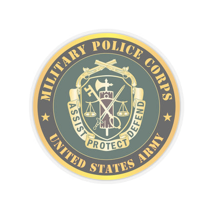 Kiss-Cut Stickers - Army - Military Police Corps Regimental Crest - United States Army