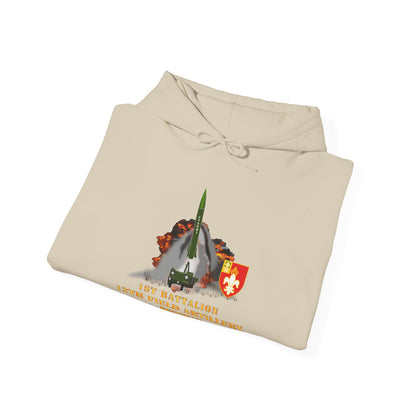 Unisex Heavy Blend™ Hooded Sweatshirt - Army -  1st Bn, 12th FAR, Ft Sill, OK, MGM 52 - Lance  - Short X 300