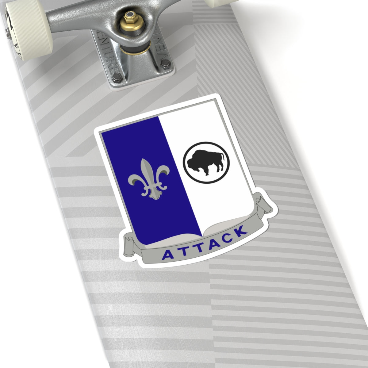 Kiss-Cut Stickers - Army - 371st Infantry Regiment - DUI (V0) wo Txt