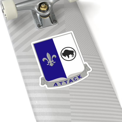 Kiss-Cut Stickers - Army - 371st Infantry Regiment - DUI (V0) wo Txt