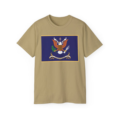 Unisex Ultra Cotton Tee - Regimental Colors  - 10th Infantry Regiment  X 300