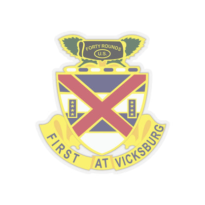 Kiss-Cut Stickers - Army - 13th Infantry Regiment wo Txt - DUI X 300