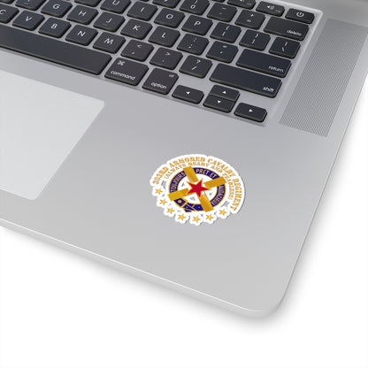 Kiss-Cut Stickers - Army - 303rd Armored Cavalry Regiment - DUI - Always Ready and Fearless X 300