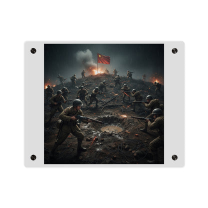 Acrylic Wall Art Panel - PorkChop Hill - Korean War