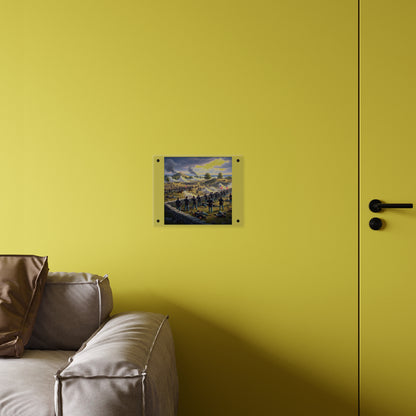 Acrylic Wall Art Panel - Battle of Gettysburg