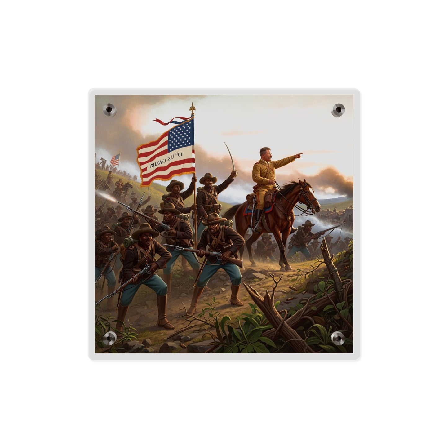 Acrylic Wall Art Panel - Charge up JanJuan Hill