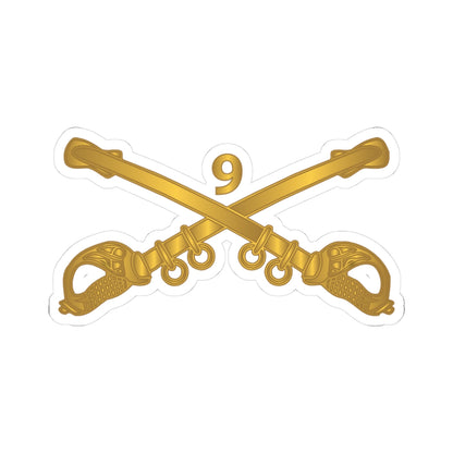 Kiss-Cut Stickers - Army - 9th Cavalry Branch wo Txt