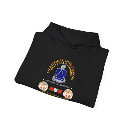 Unisex Heavy Blend™ Hooded Sweatshirt - Army - 1st Battalion, 180th Infantry Regiment -  MFO Egypt 2003 X 300