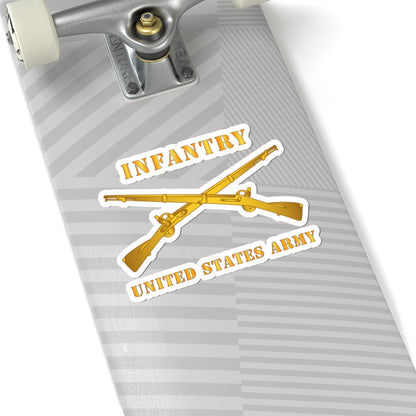 Kiss-Cut Stickers - Army - Infantry - Branch - US Army