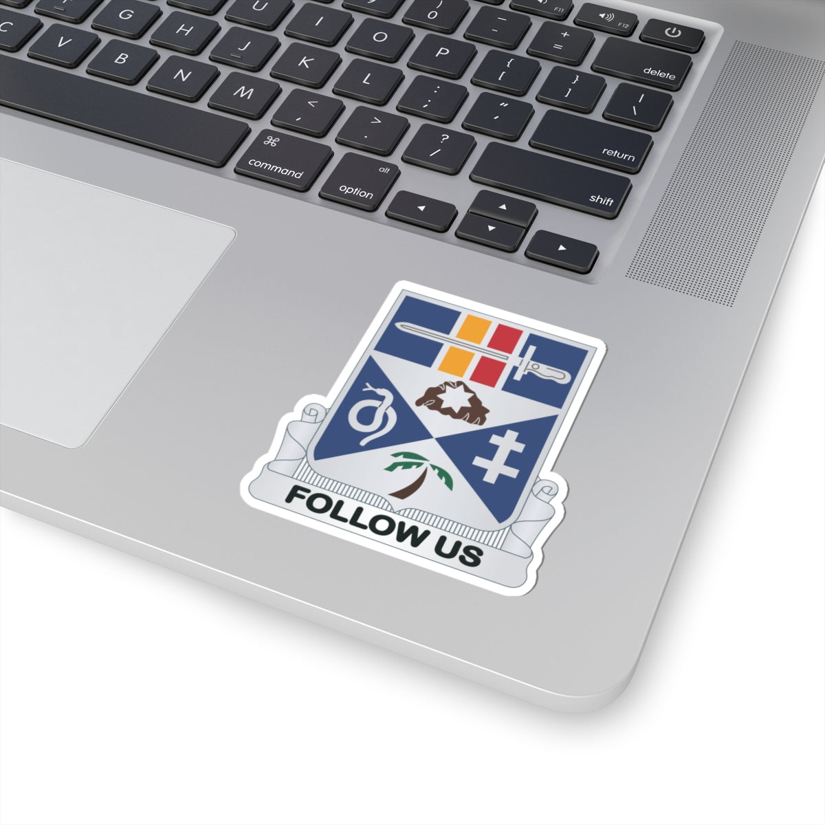 Kiss-Cut Stickers - 293rd Infantry Regiment - DUI wo Txt
