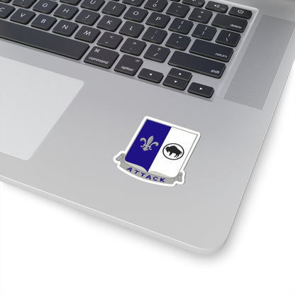 Kiss-Cut Stickers - Army - 371st Infantry Regiment - DUI (V0) wo Txt