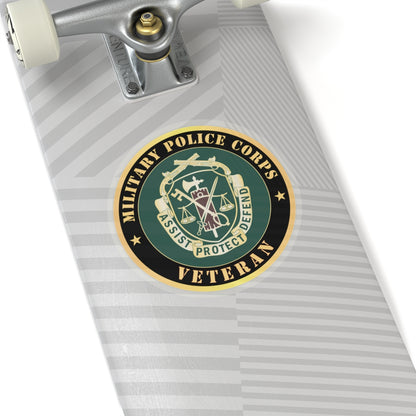 Kiss-Cut Stickers - Army - Military Police Corps Regimental Crest - Veteran