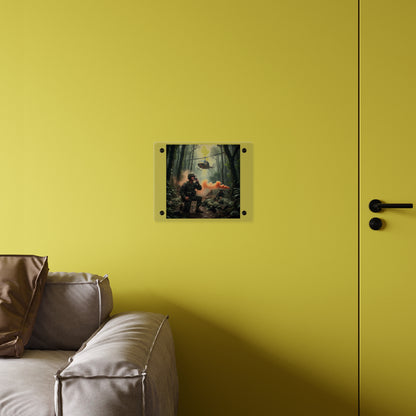 Acrylic Wall Art Panel - Medevac Request - Vietnam