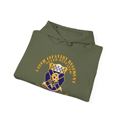 Unisex Heavy Blend™ Hooded Sweatshirt - Army -  149th Infantry Regiment - US Army - COA X 300