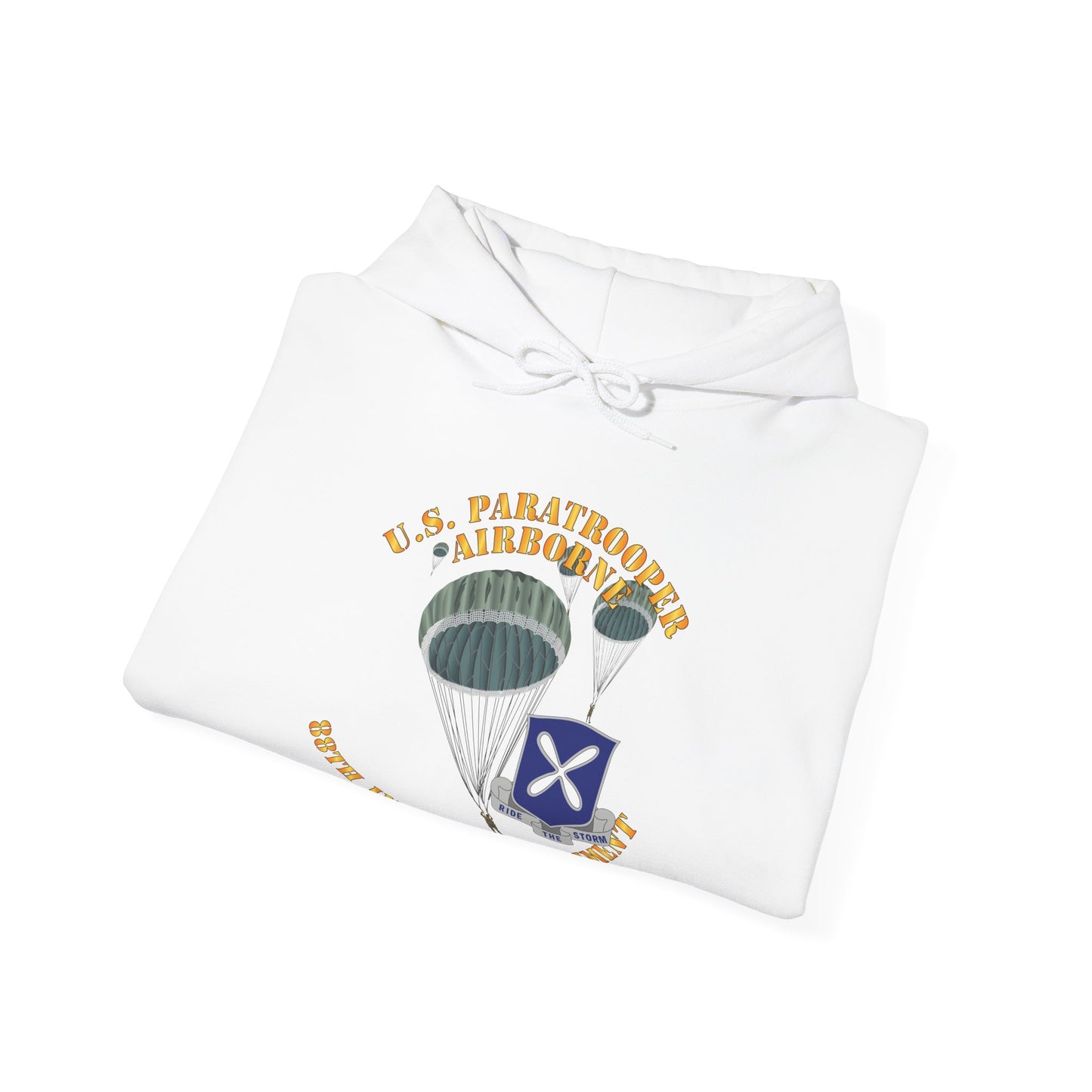 Unisex Heavy Blend™ Hooded Sweatshirt - Army - US Paratrooper - 88th Infantry Regiment X 300