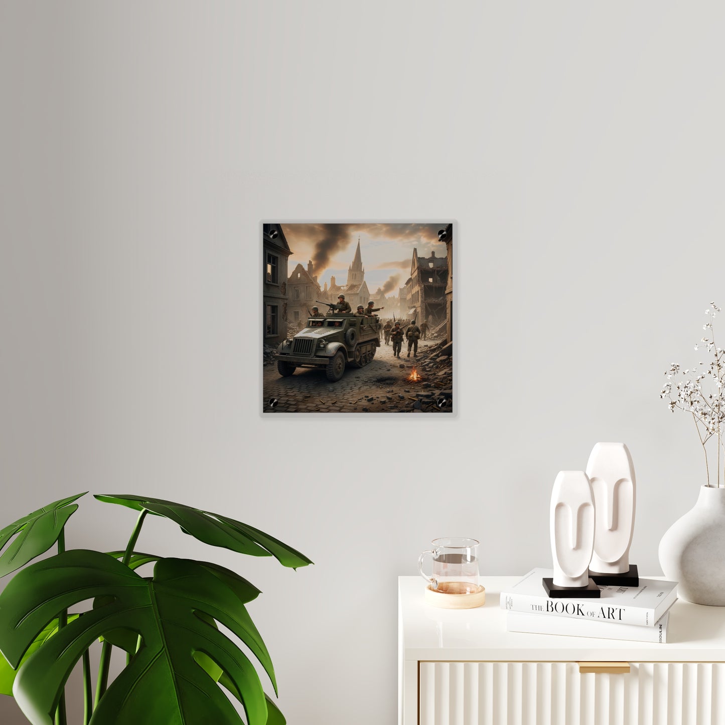 Acrylic Wall Art Panel - M3A1 Half-track