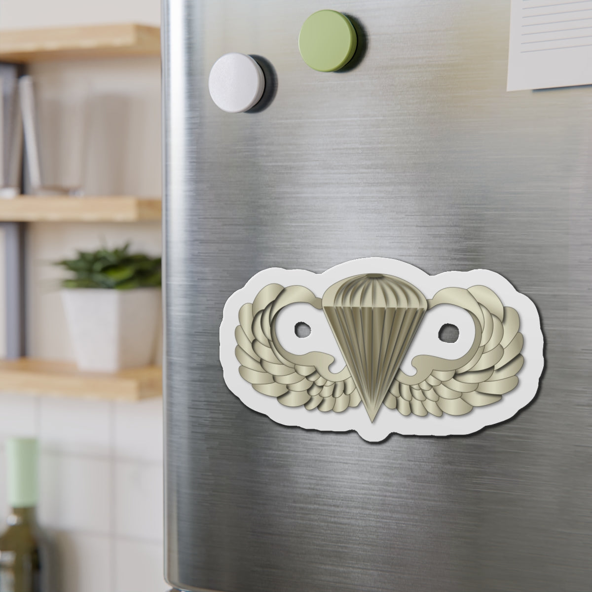 Die-Cut Magnets - Airborne Badge