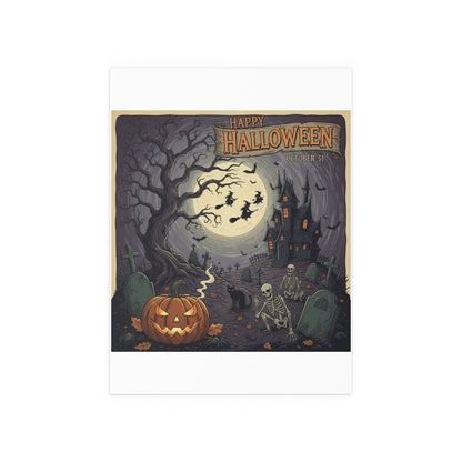 Indoor and Outdoor Silk Posters - Halloween