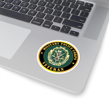 Kiss-Cut Stickers - Army - Military Police Corps Regimental Crest - Veteran