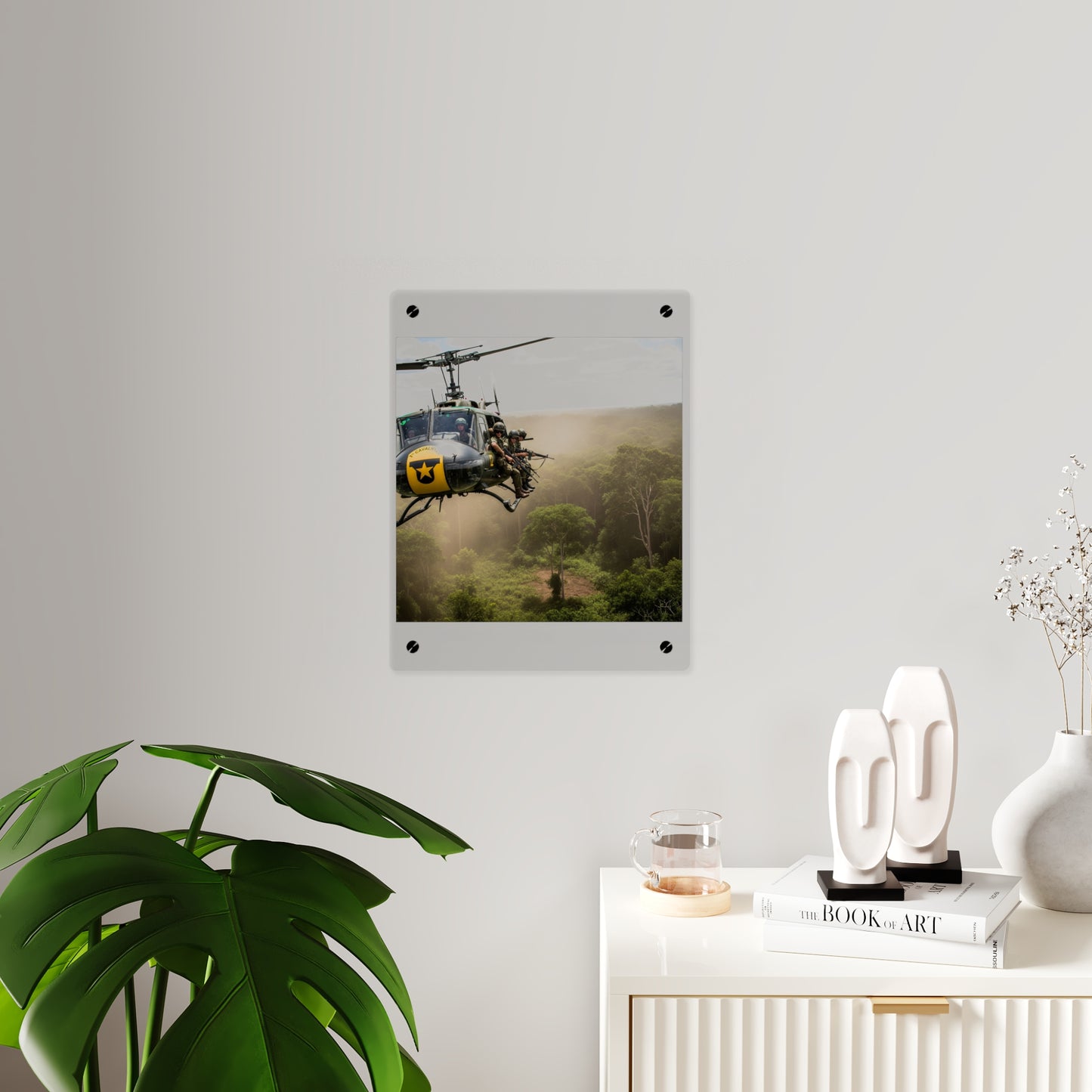 Acrylic Wall Art Panel - 1st Cavalry Division - Air Assault - Vietnam