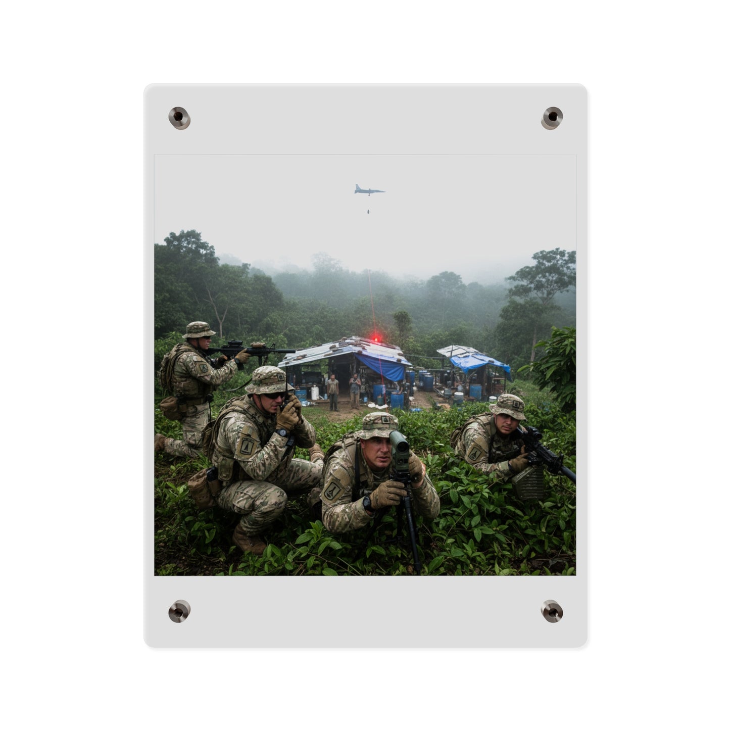 Acrylic Wall Art Panel - Jungle lab