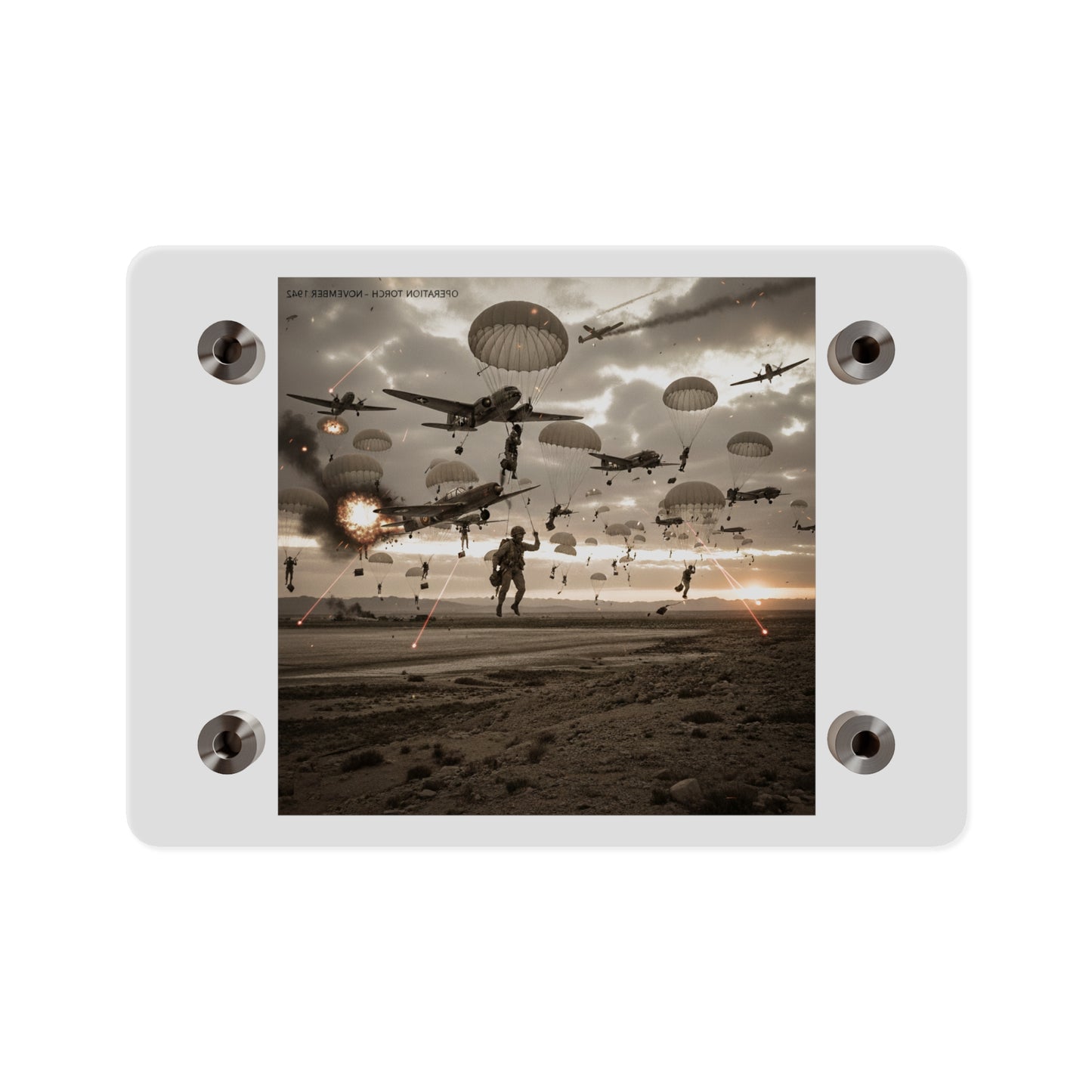 Acrylic Wall Art Panel - Operation Torch Nov 1942
