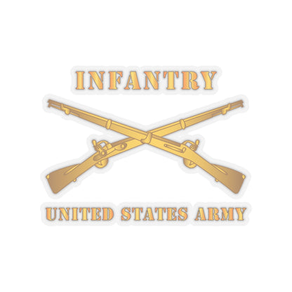 Kiss-Cut Stickers - Army - Infantry - Branch - US Army