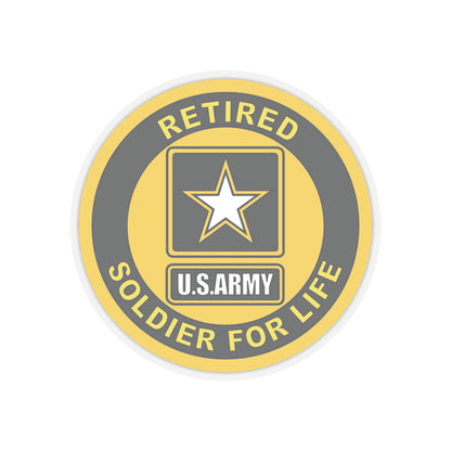 Kiss-Cut Stickers - US Army Soldier for Life