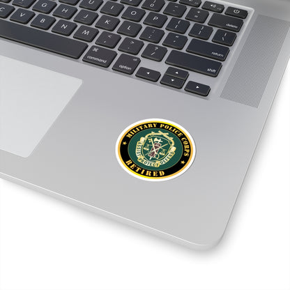 Kiss-Cut Stickers - Army - Military Police Corps Regimental Crest - Retired