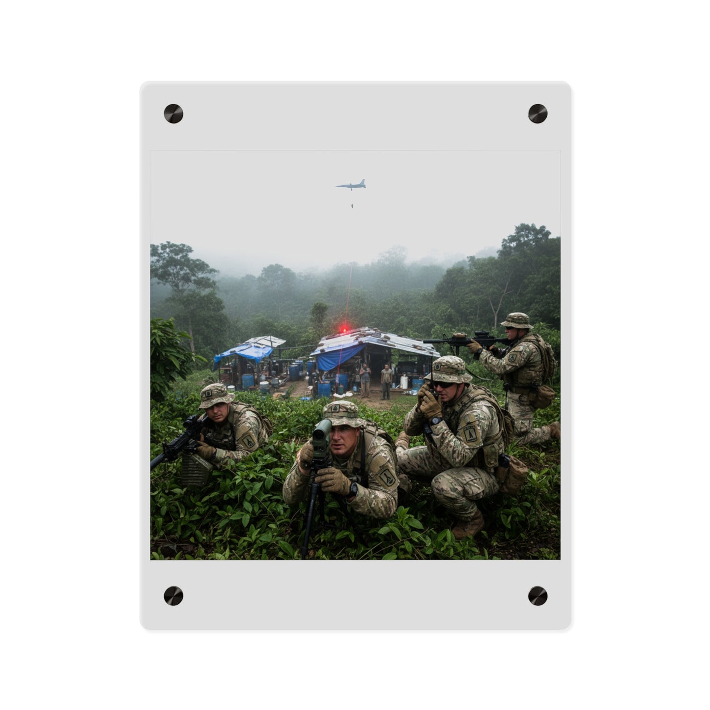 Acrylic Wall Art Panel - Jungle lab