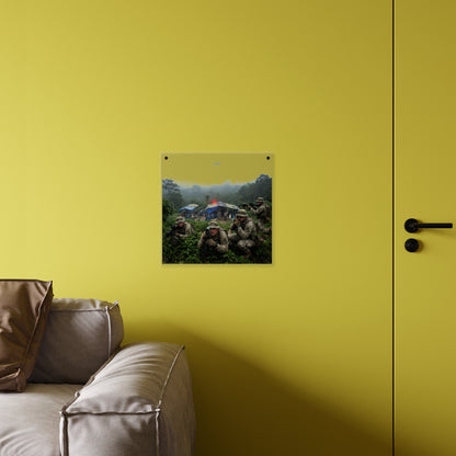 Acrylic Wall Art Panel - Jungle lab