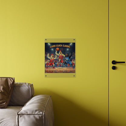 Acrylic Wall Art Panel - Chicken Classic