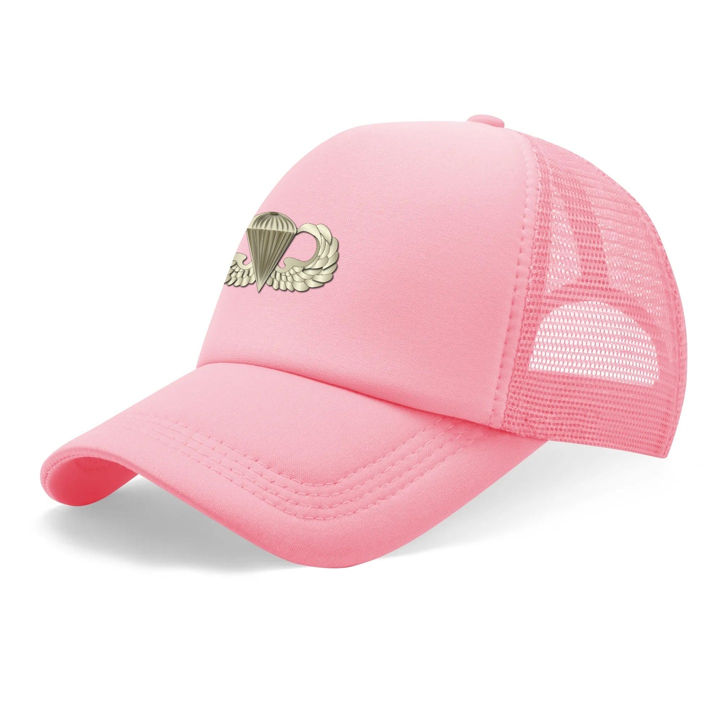 Breathable Mesh Baseball Cap Summer Hat with Front Printed