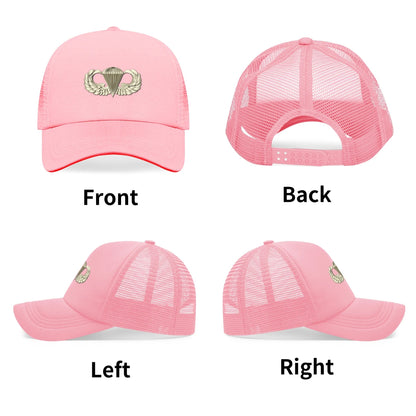 Breathable Mesh Baseball Cap Summer Hat with Front Printed