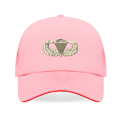 Breathable Mesh Baseball Cap Summer Hat with Front Printed