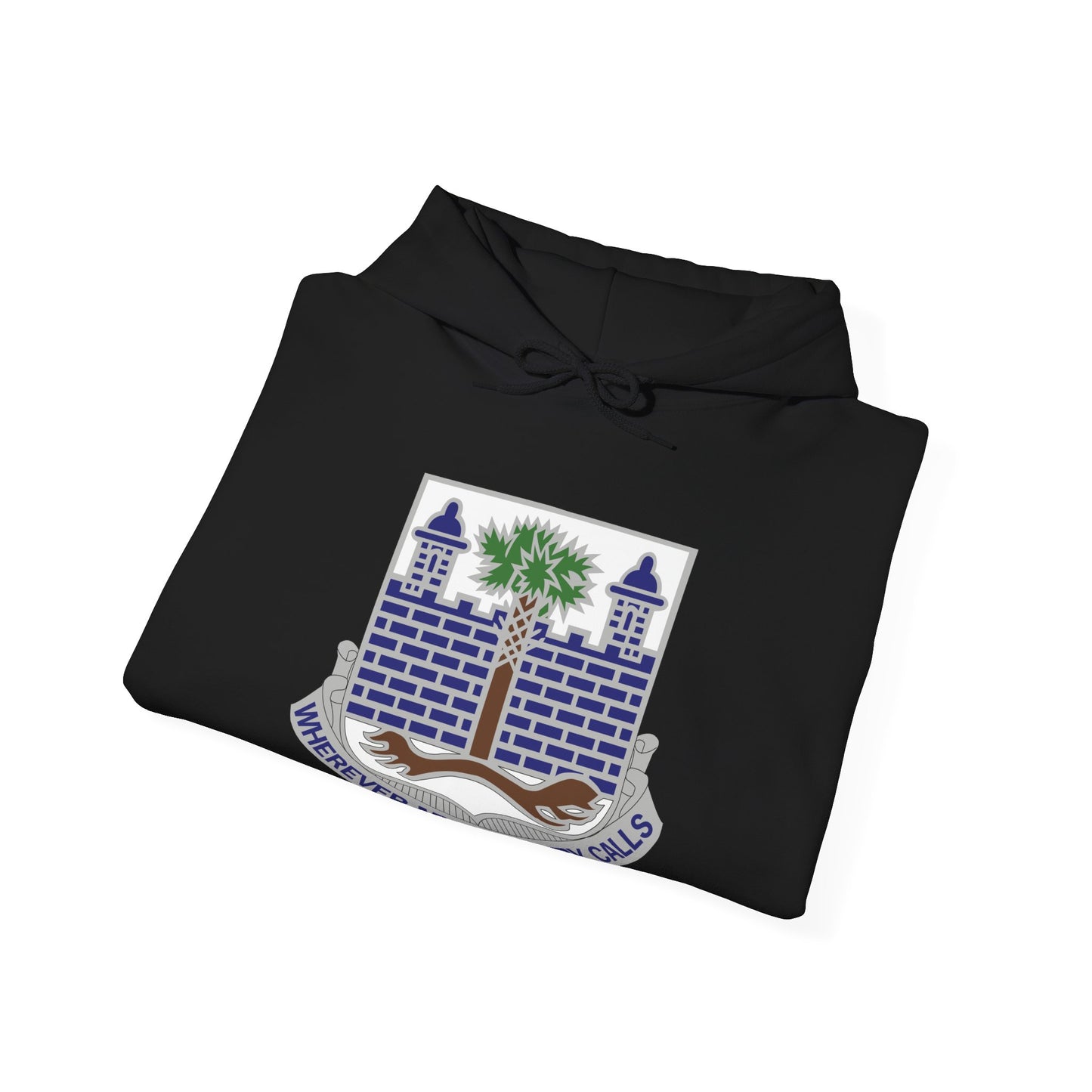 Unisex Heavy Blend™ Hooded Sweatshirt - Army -  118th Infantry Regiment - DUI wo Txt X 300