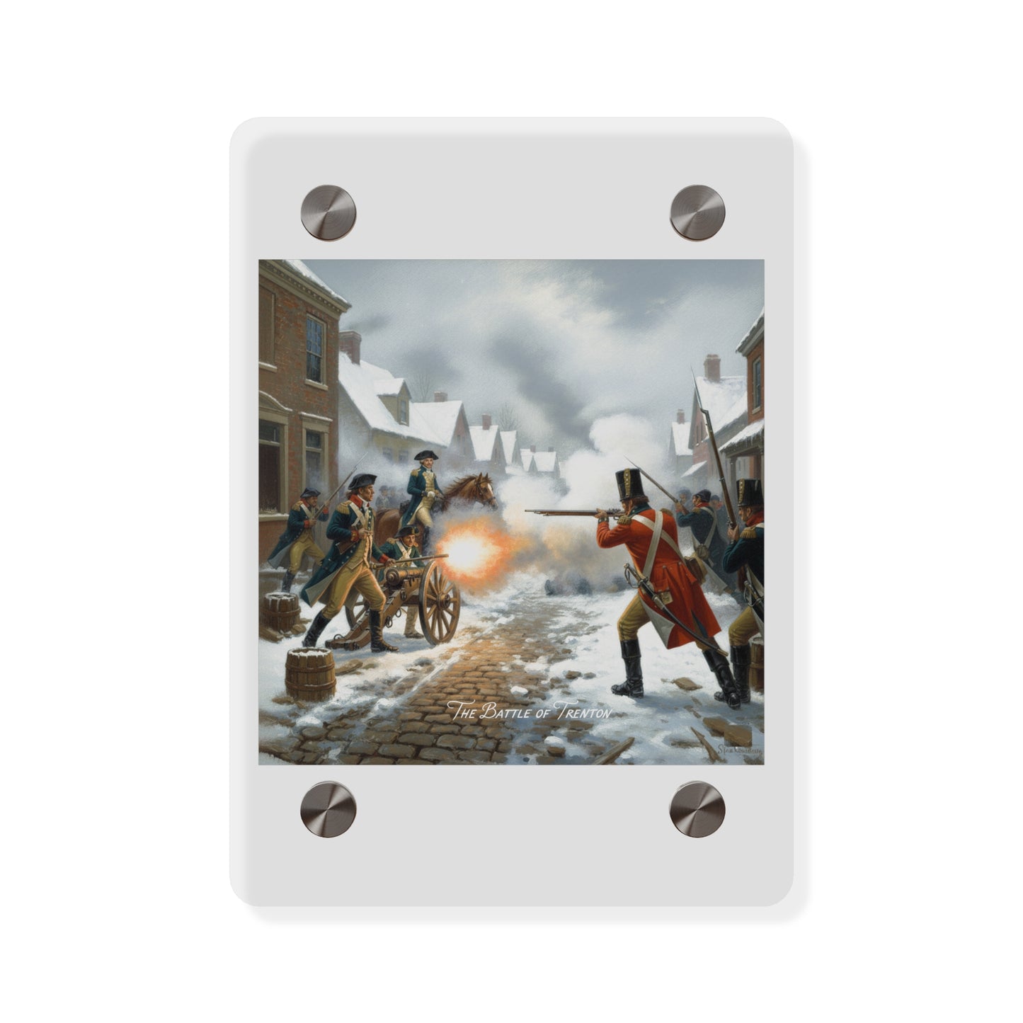 Acrylic Wall Art Panel - Battle of Trenton