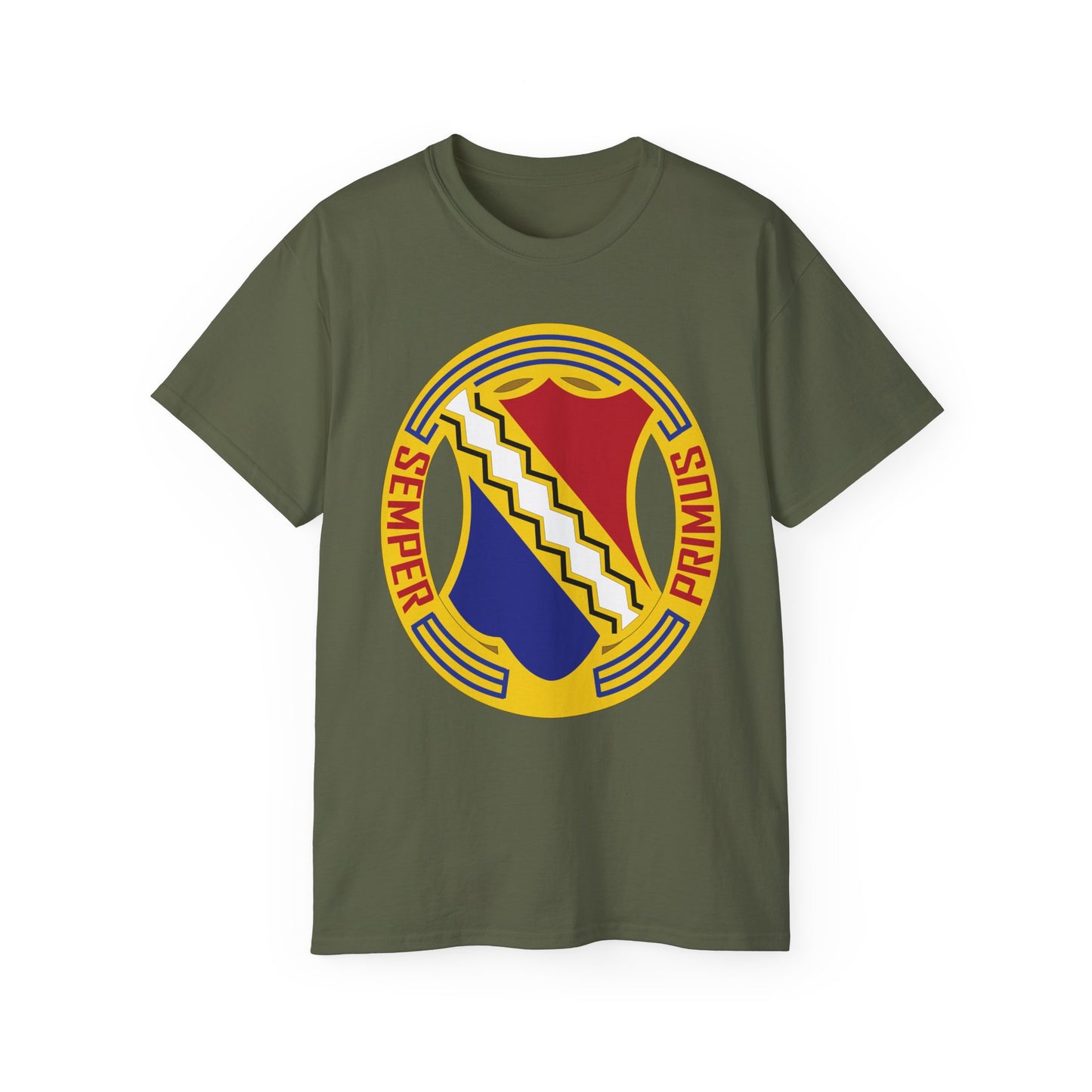 Unisex Ultra Cotton Tee - DUI  - 1st Infantry Regiment  X 300