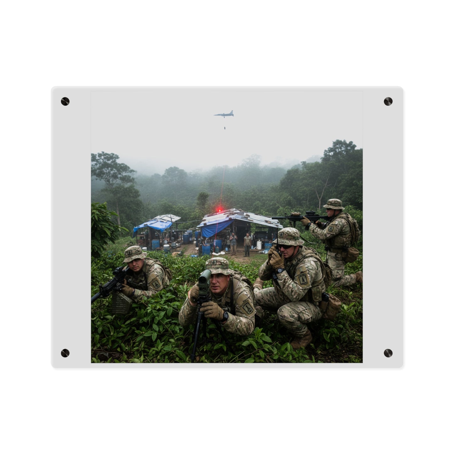 Acrylic Wall Art Panel - Jungle lab