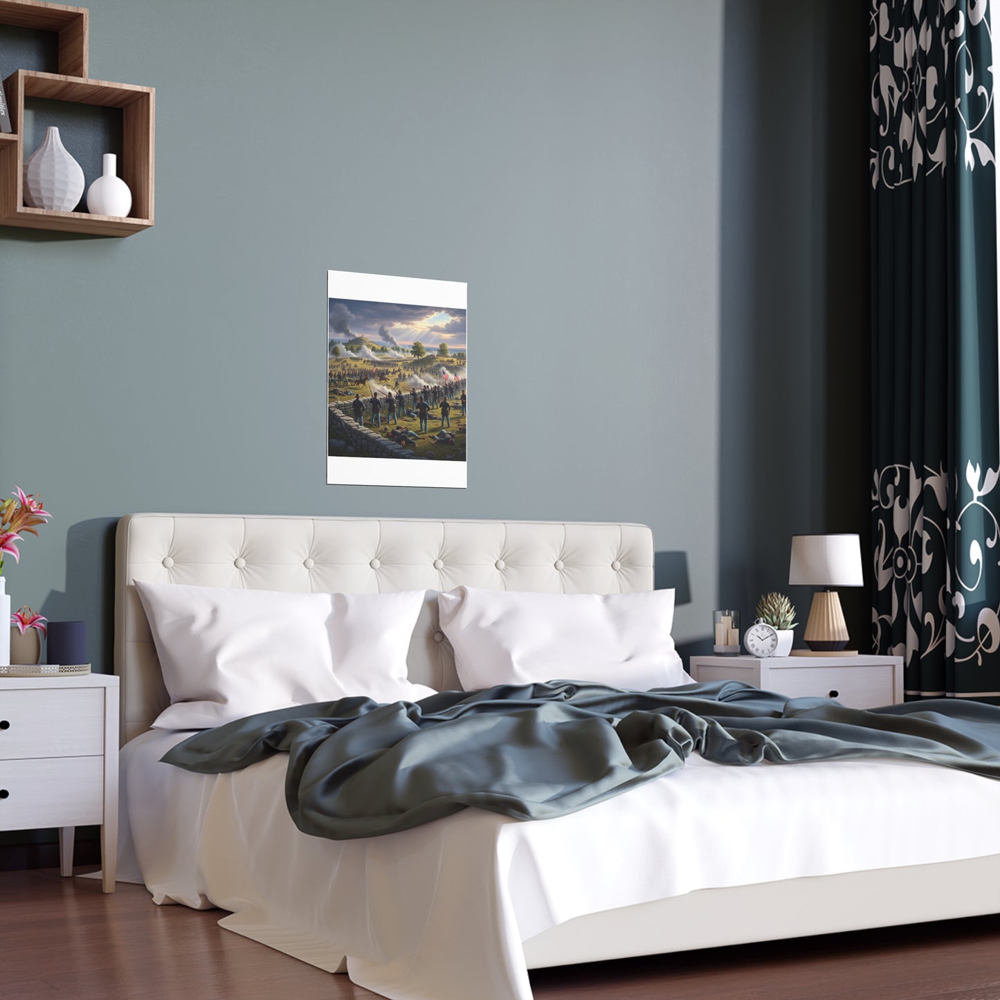 Indoor and Outdoor Silk Posters - Battle of Gettysburg